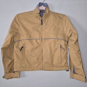 Anky Technical Casuals Womens Equestrian Cropped Medium Lightweight Tan Jacket